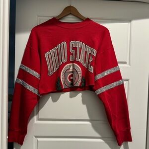 Ohio state crop sweatshirt